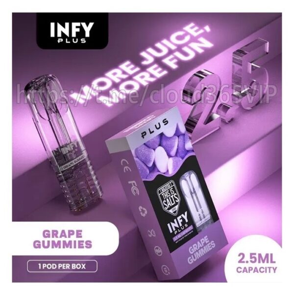 [RELX INFY POD] GRAPE BUBBLEGUM