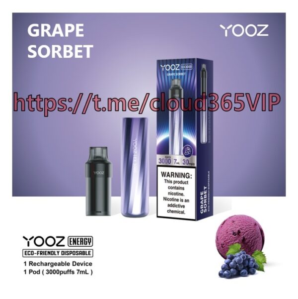 [YOOZ 3000 MACHINE] CRAPE SORBET KIT