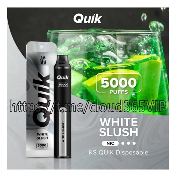 [QUIK 5000] WHITE SLUSH