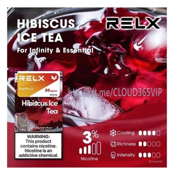 [RELX POD] HIBISCUS ICE TEA