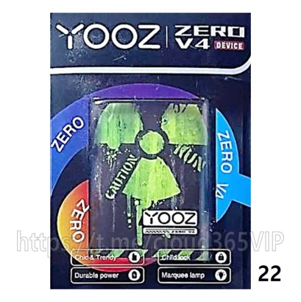 [YOOZ ZERO V4 MACHINE] LIMITED COLOR No.22