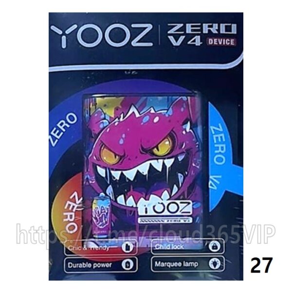 [YOOZ ZERO V4 MACHINE] LIMITED COLOR No.27