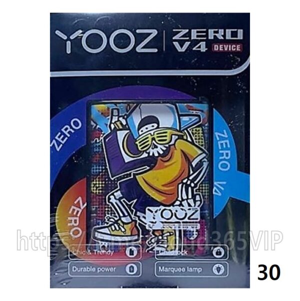 [YOOZ ZERO V4 MACHINE] LIMITED COLOR No.30