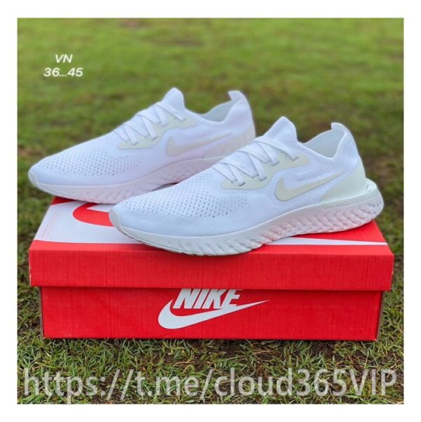 [A] NIKE EPIC REACT FLYKNIT TRUE WHITE