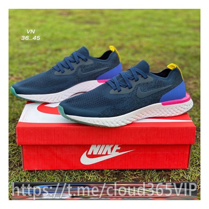 Nike Epic React Flyknit College Navy1