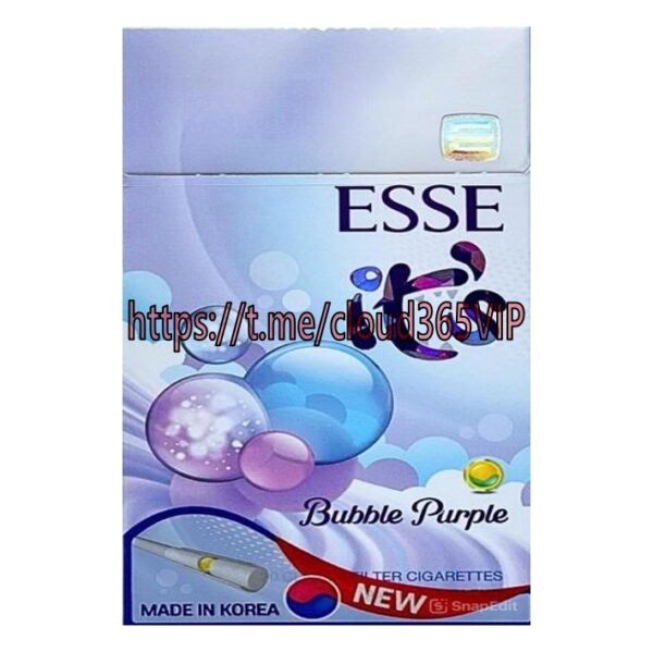 [TAX FREE] ESSE Bubble Purple